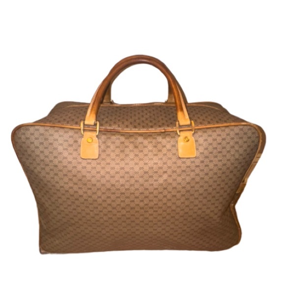 Vintage Gucci Monogram Duffle w/coa - Picture 3 of 11